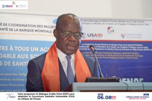 Conferencedehautniveausantéafriquedel'ouest_ministreDimbapierre