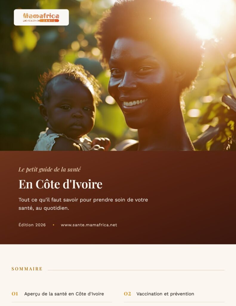 Guide de santé Mamafrica - couverture du guide